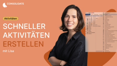 Schneller Aktivitäten erstellen (mit Lisa)