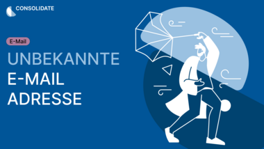 Unbekannte E-mail Adresse